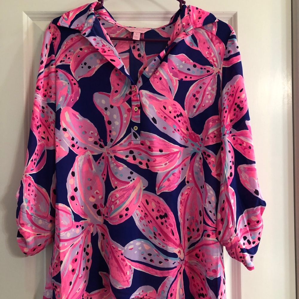 Small Everglades top in Royal Purple Wild child
